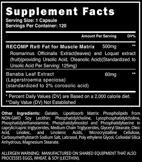 RECOMP-RX label insulin resistance