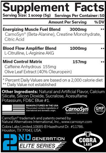 best pre workouts curse label