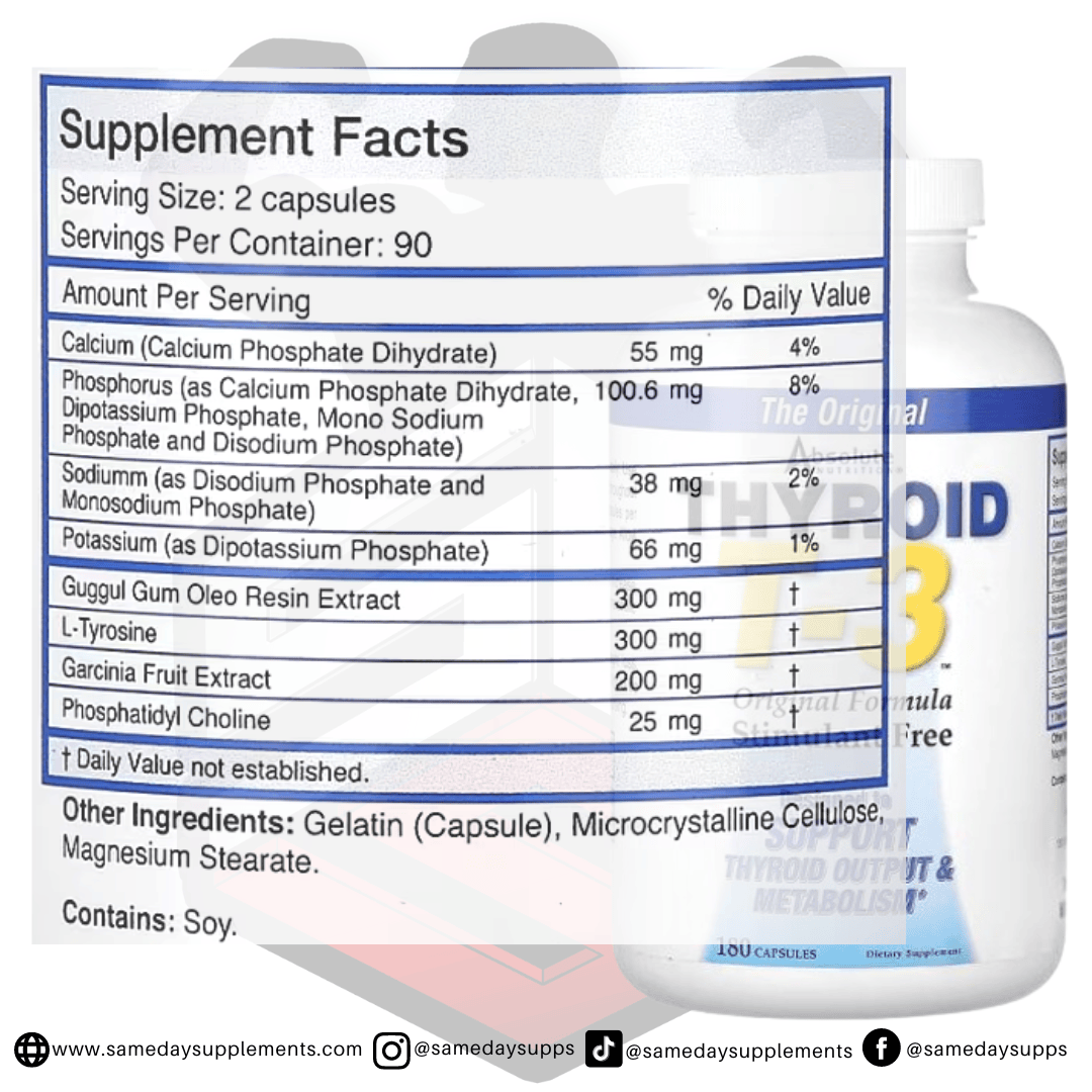 Thyroid T3 Supplement 