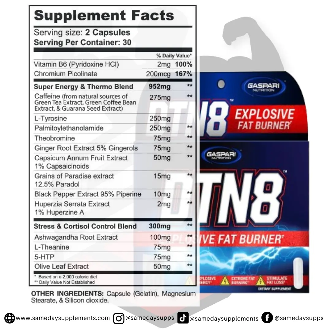 Gaspari Nutrition DTN8