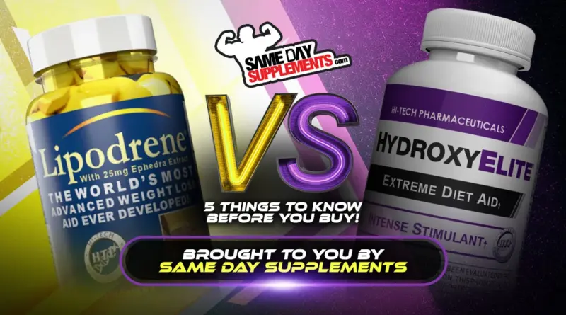 Lipodrene VS HydroxyElite Blog Banner