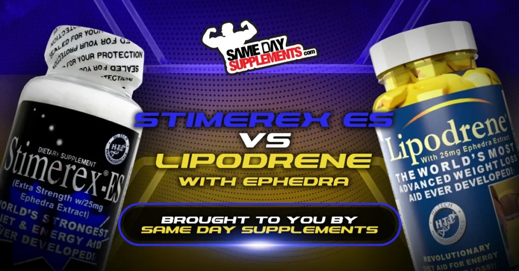 Stimerex vs Lipodrene Blog Banner