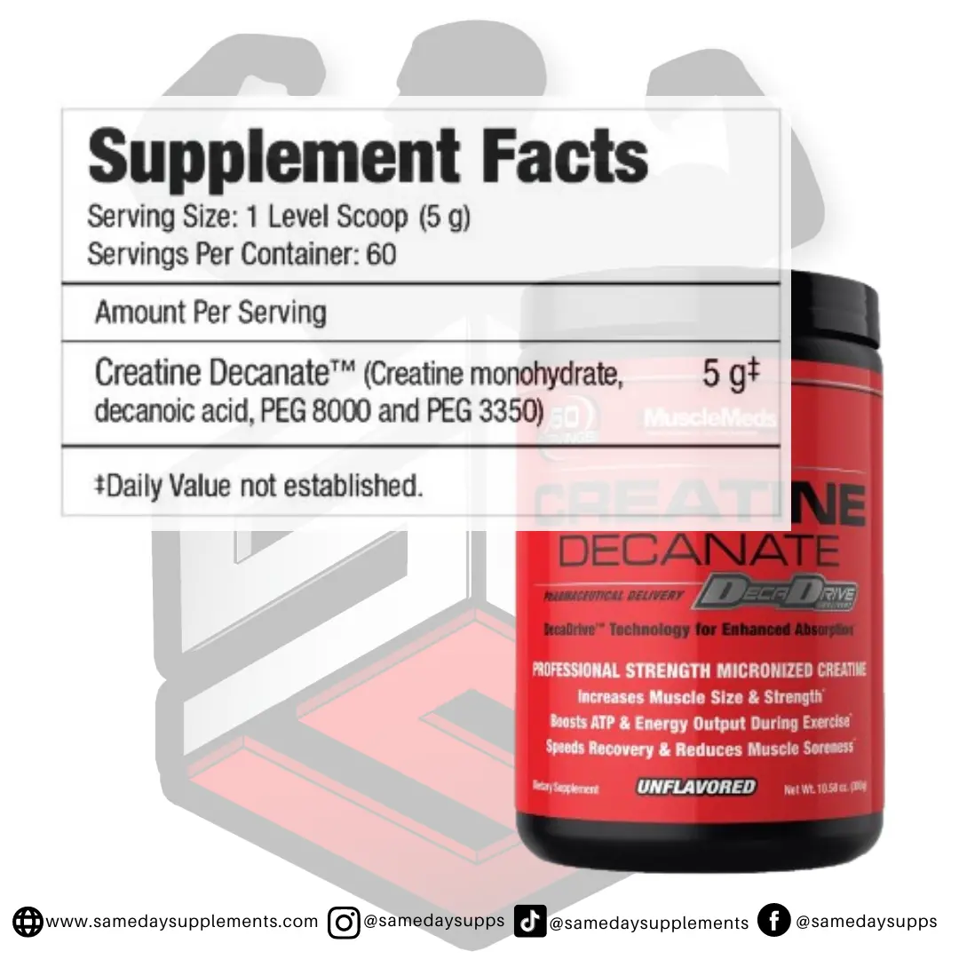 Creatine Decanate - MuscleMeds