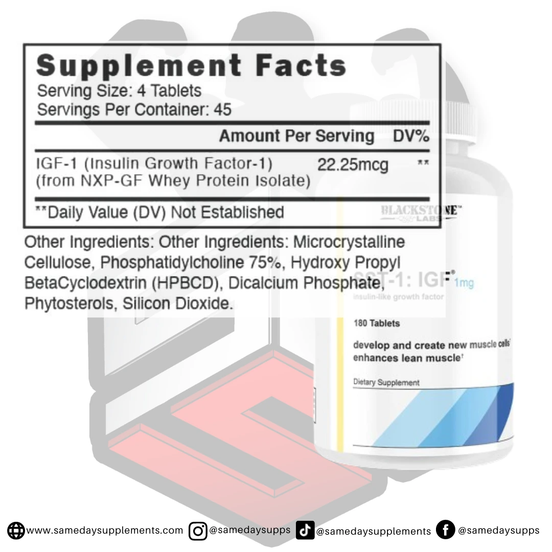 Blackstone Labs SST-1 IGF-1