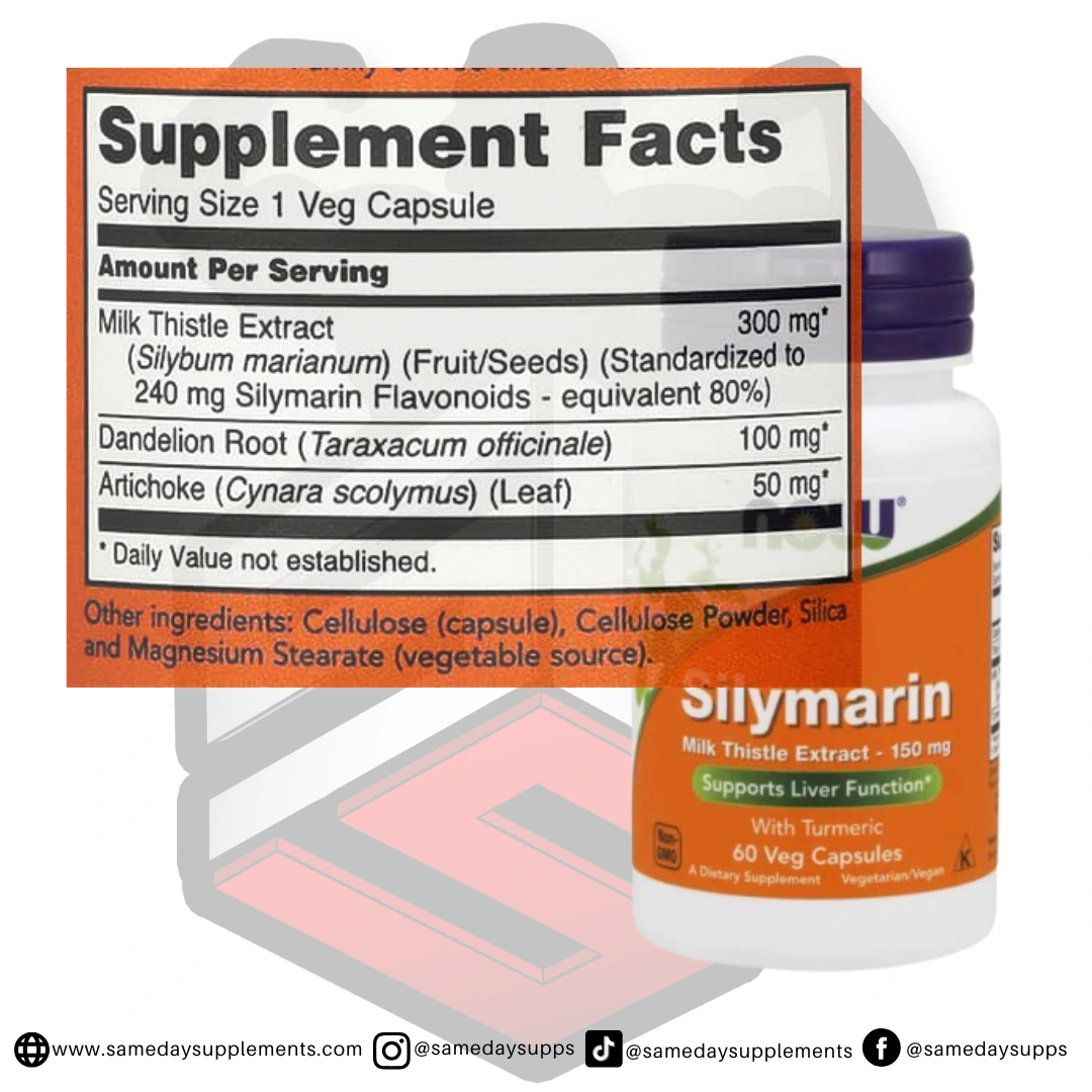 NOW Silymarin Milk Thistle Extract