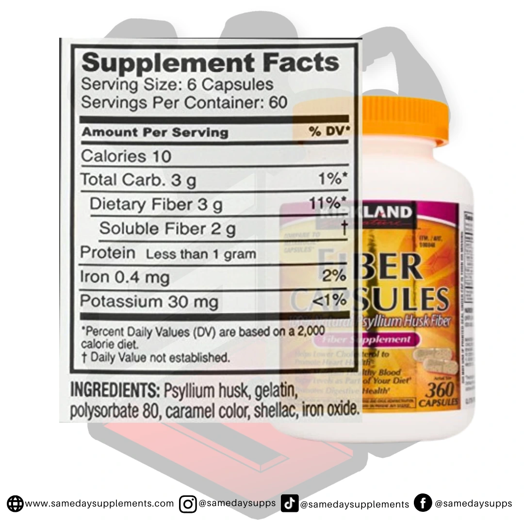 Kirkland Fiber Capsules