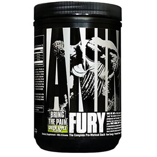 Animal Fury Pre Workout - Green Apple - 30 Servings