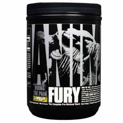 Animal Fury Pre Workout - Lemonade - 30 Servings