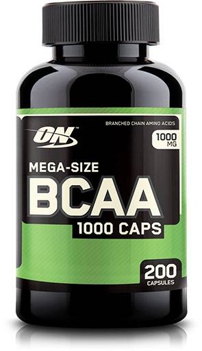 Optimum BCAA - 1000mg - 200 Caps Best By: 04/23