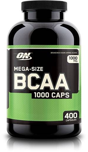 Optimum BCAA - 1000mg - 400 Caps EXP 06/2021