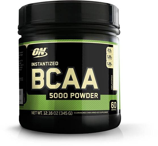 Instantized BCAA - 5000 mg - Unflavored - 60 Servings EXP 06/21