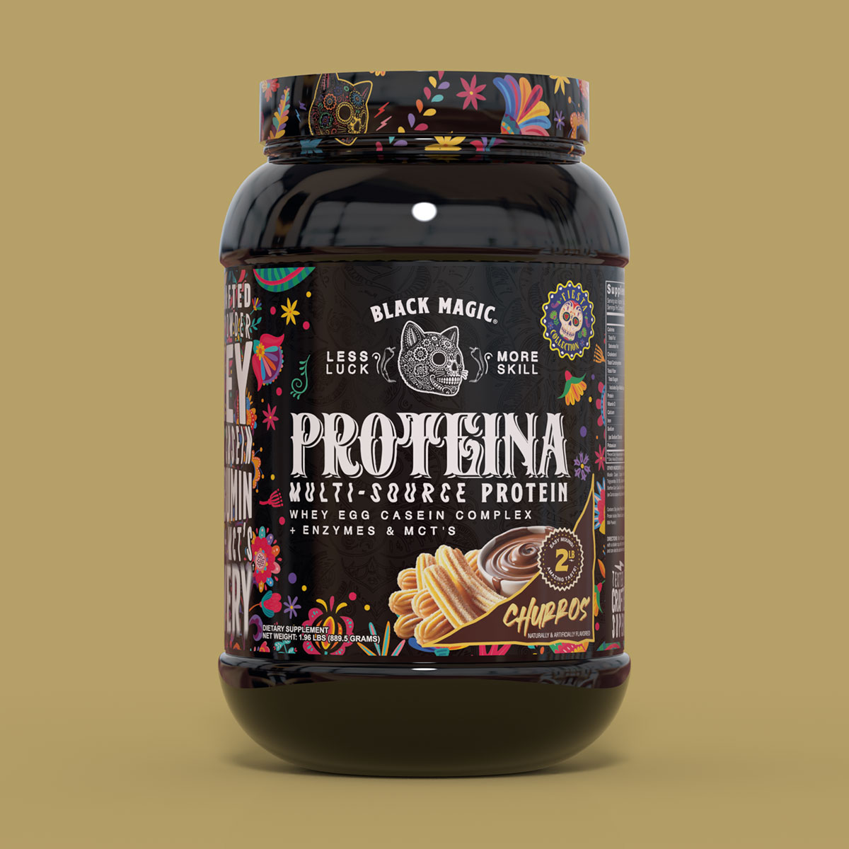 Black Magic Protein Fiesta - Churros - 25 Servings