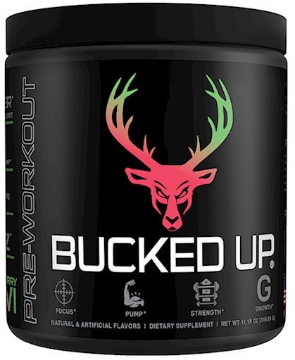 Bucked Up Pre Workout - Strawberry Kiwi - 30 Servings