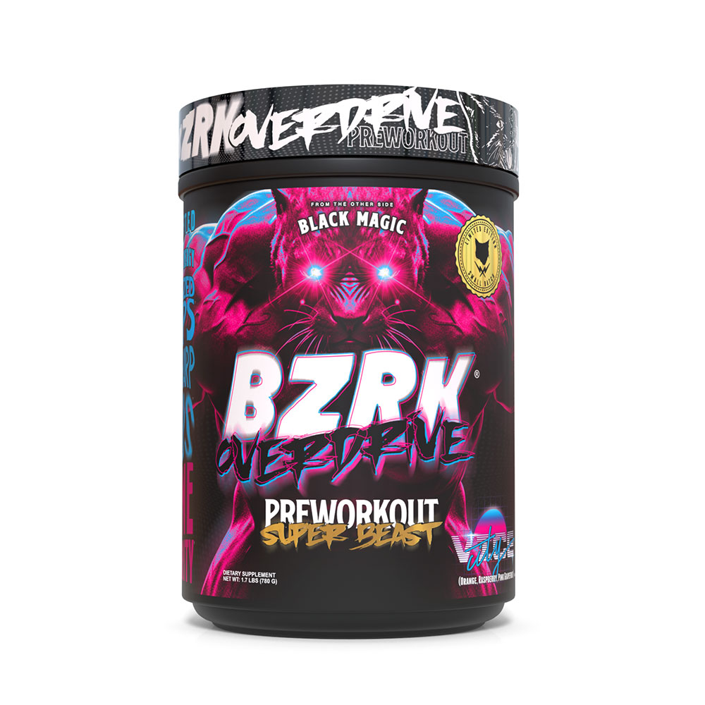 BZRK Overdrive - Vice City (Orange, Raspberry, Pink Grapefruit) - 40/20 Servings