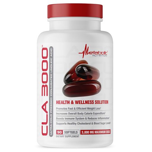 Metabolic Nutrition CLA 3000 - 90 Softgels