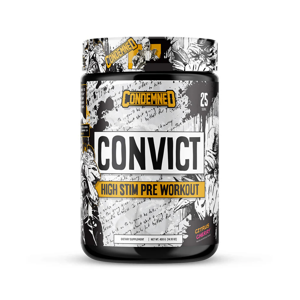 Convict 2.0 Pre Workout - Citrus Cherry - 25 Servings