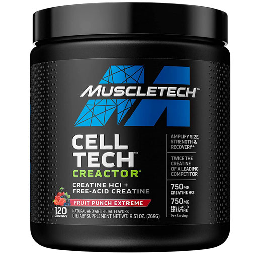 Cell-tech Creactor Creatine - MuscleTech - Fruit Punch - 120 Servings