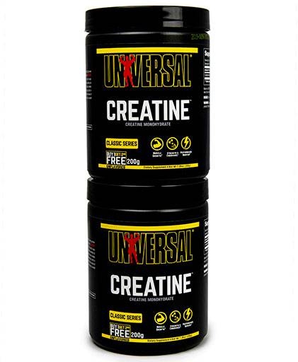 Universal Creatine BOGO - (2 X 200 Grams) 400 Grams 