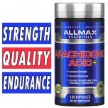 Allmax Arachidonic Acid+ - 120 Capsules Bottle Image