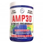 Amp3D - Blue Raspberry - 25 Servings Bottle Image