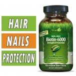 Irwin Naturals Biotin 6000 - 60 Liquid Softgels Bottle Image