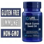 Life Extension Black Cumin Seed Oil - 60 Softgels Bottle Image