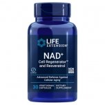 Life Extension NAD+ Cell Regenerator and Resveratrol - 30 Veg Caps Bottle Image