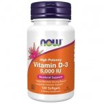 NOW Vitamin D-3 5,000 IU - 120 Softgels