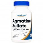 Nutricost Agmatine - 1000 mg - 120 Capsules Bottle Image