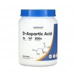 Nutricost D-Aspartic Acid Powder - Unflavored - 500 Grams Bottle Image