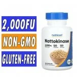 Nutricost Nattokinase - 2000 FU - 120 Capsules Bottle Image