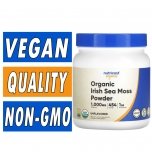 Nutricost Organic Irish Sea Moss Powder - 1000 mg - 1 LB Bottle Image