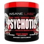 Insane Labz PSYCHOTIC Fruit Punch, 35 Servings