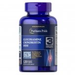 Puritan's Pride Glucosamine, Chondroitin, MSM - Double Strength - 120 Caplets Image