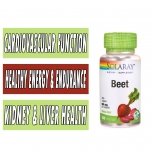 Solaray Beet - 605 mg - 100 Veg Capsules