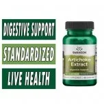 Swanson Artichoke Extract - 250 mg - 60 Capsules bottle image