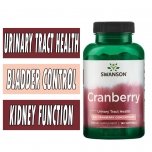 Swanson Cranberry - 180 Softgels Bottle Image