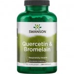 Swanson Quercetin and Bromelain - 250 Caps bottle image