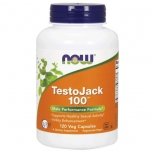 NOW Sports, TestoJack 100, 120 Veg Caps,