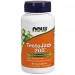 NOW Sports, TestoJack 200, Extra Strength, 60 Veg Caps,