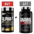 Nutrex Alpha T Magnum - Plus Free Anabol Hardcore Bottle Image