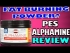 Alphamine By PES Review Thermogenic Powder