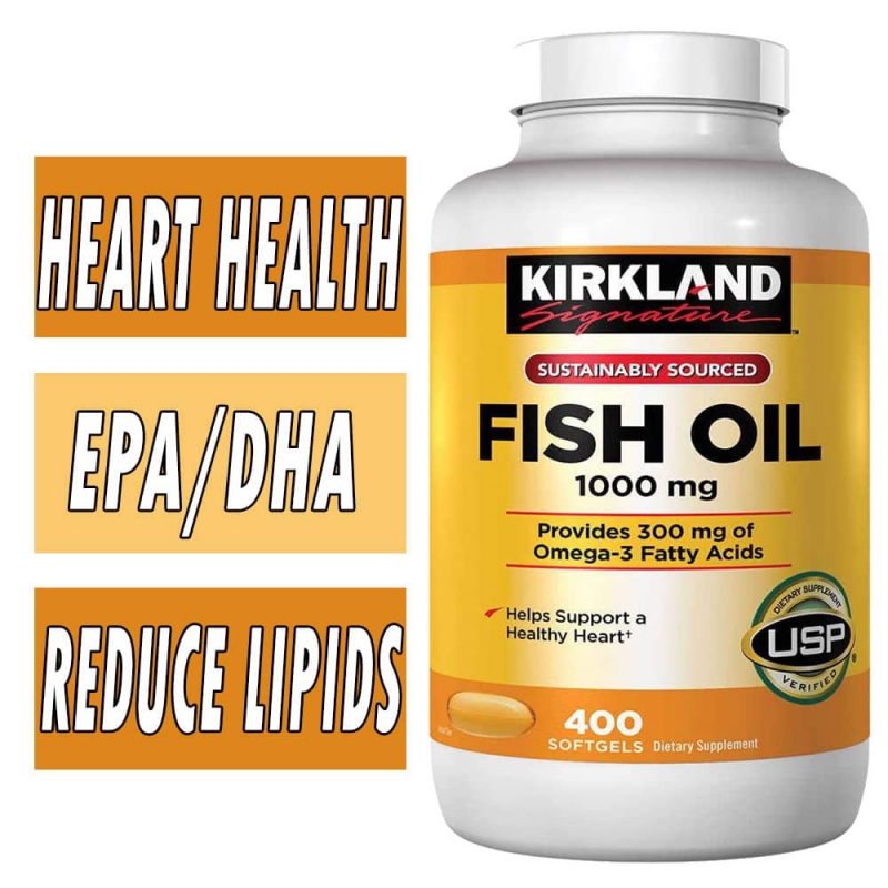 Fish Oil 1000mg Kirkland Same Day Shipping