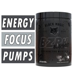 BZRK Blackout Pre Workout Bottle Image