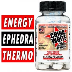 China White Fat Burner Bottle Image