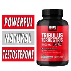 Force Factor Tribulus Terrestris Max - 2000 mg - 120 Veg Caps Bottle Image