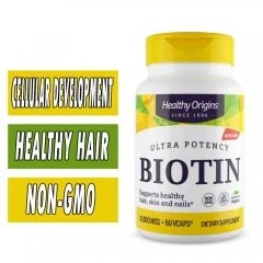 Healthy Origins Biotin (Veg Capsules)