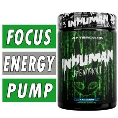 AfterDark InHuman Pre Workout Bottle Image