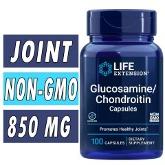 Life Extension Glucosamine/Chondroitin - 100 Capsules Bottle Image