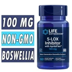 Life Extension Forskolin 5-LOX Inhibitor with ApresFlex Bottle Image